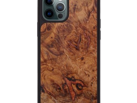 iPhone 12 Pro Burl Wood Phone Case - Kathye (Maple Burl, 601905) Hot on Sale