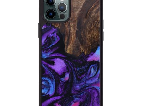 iPhone 12 Pro Wood+Resin Phone Case - Norcal (Purple, 602069) Online Hot Sale