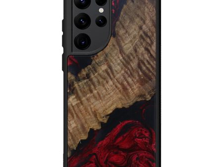 Galaxy S22 Ultra Wood+Resin Phone Case - Carlen (Artist Pick, 600668) For Sale