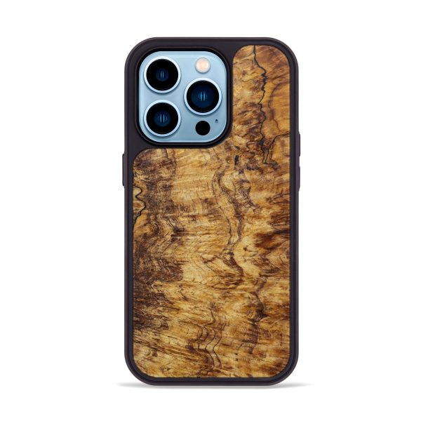 iPhone 14 Pro Burl Wood Phone Case - Selinda (Buckeye Burl, 602955) Online