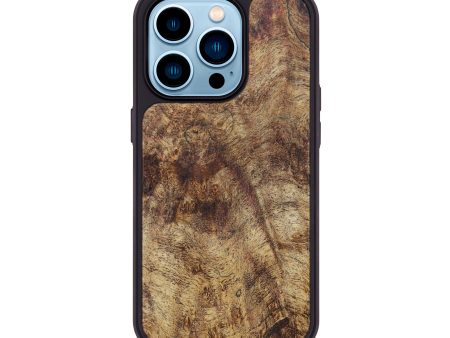 iPhone 14 Pro Burl Wood Phone Case - Cristy (Maple Burl, 602958) Fashion