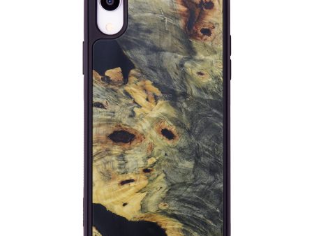 iPhone Xr Burl Wood Phone Case - Dyana (Buckeye Burl, 600876) For Sale