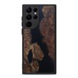 Galaxy S22 Ultra Wood+Resin Phone Case - Janenna (Pure Black, 602045) Fashion