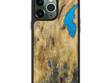 iPhone 13 Pro Max Burl Wood Phone Case - Lurlene (Buckeye Burl, 601869) Online