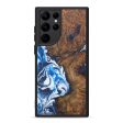 Galaxy S22 Ultra Burl Wood Phone Case - Apryle (Dark Blue, 600604) Online