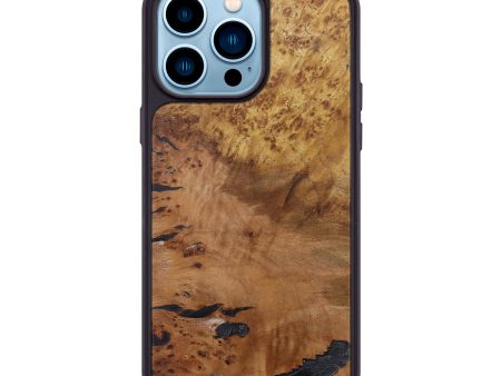 iPhone 14 Pro Max Burl Wood Phone Case - Eustacia (Maple Burl, 602431) Fashion