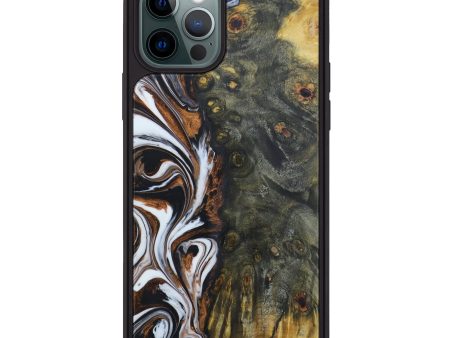 iPhone 12 Pro Wood+Resin Phone Case - Zarah (Artist Pick, 602060) Fashion