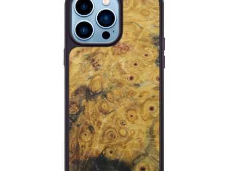 iPhone 14 Pro Max Burl Wood Phone Case - Reid (Buckeye Burl, 601868) Fashion