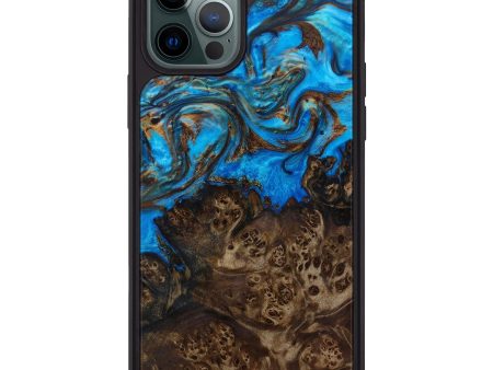 iPhone 12 Pro Max Wood+Resin Phone Case - Aristides (Artist Pick, 600651) For Sale