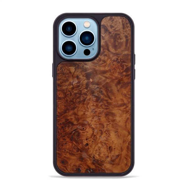 iPhone 14 Pro Max Burl Wood Phone Case - Ellette (Maple Burl, 601901) For Discount