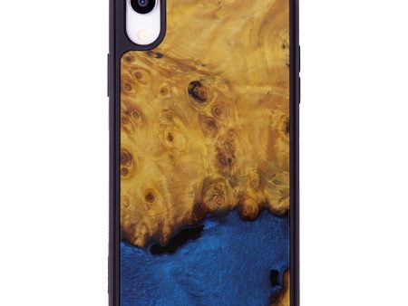 iPhone Xr Burl Wood Phone Case - Calypso (Dark Blue, 600564) Online Hot Sale