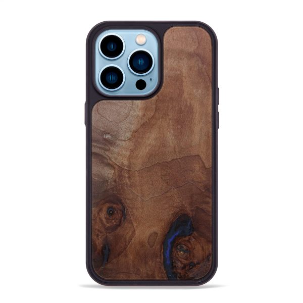 iPhone 14 Pro Max Burl Wood Phone Case - Laurene (Maple Burl, 601953) Online now