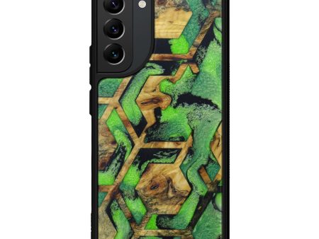 Galaxy S22 Plus Wood+Resin Phone Case - Bridget (Pattern, 602376) Online now