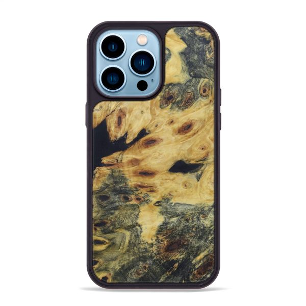 iPhone 14 Pro Max Burl Wood Phone Case - Fred (Buckeye Burl, 600875) Supply