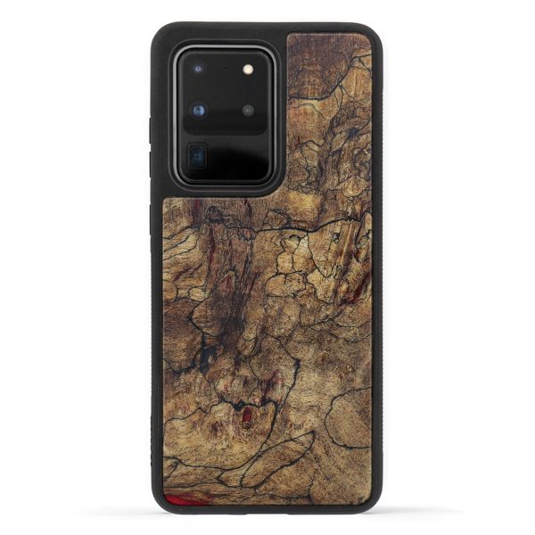 Galaxy S20 Ultra Burl Wood Phone Case - Livia (Buckeye Burl, 603013) For Sale