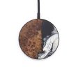 Circle Wood+Resin Wireless Charger - Andee (Black & White, 597756) For Discount