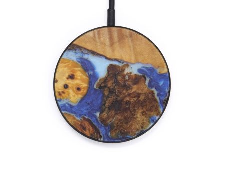 Circle Wood+Resin Wireless Charger - Simon (Mosaic, 599238) Hot on Sale