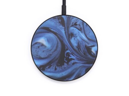 Circle ResinArt Wireless Charger - Sibelle (Dark Blue, 599300) Hot on Sale