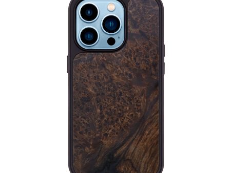 iPhone 14 Pro Burl Wood Phone Case - Glass (Maple Burl, 598259) Supply