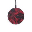 Circle ResinArt Wireless Charger - Materkowski (Dark Red, 599286) Cheap