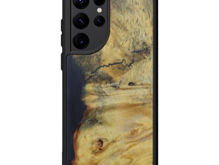 Galaxy S22 Ultra Burl Wood Phone Case - Florida (Buckeye Burl, 597583) For Cheap