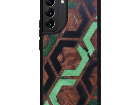 Galaxy S22 Plus Wood+Resin Phone Case - Afke (Pattern, 602652) Discount