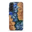 Galaxy S22 Plus Wood+Resin Live Edge Phone Case - Sissie (Dark Blue, 596306) Sale