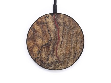 Circle Burl Wood Wireless Charger - Edythe (Maple Burl, 599186) Fashion