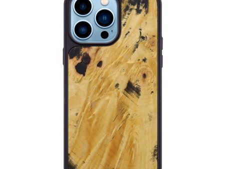 iPhone 14 Pro Max Burl Wood Phone Case - Grata (Buckeye Burl, 596775) Online Hot Sale