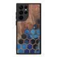 Galaxy S22 Ultra Wood+Resin Phone Case - Aindrea (Pattern, 602675) Sale