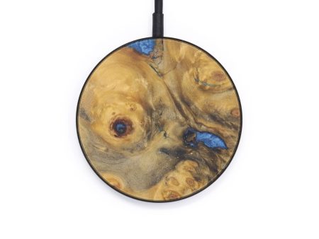 Circle Burl Wood Wireless Charger - Tabbatha (Buckeye Burl, 599231) Hot on Sale