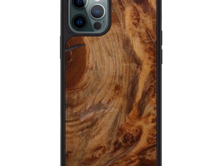 iPhone 12 Pro Burl Wood Phone Case - Edna (Maple Burl, 601709) Online Sale