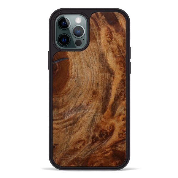 iPhone 12 Pro Burl Wood Phone Case - Edna (Maple Burl, 601709) Online Sale