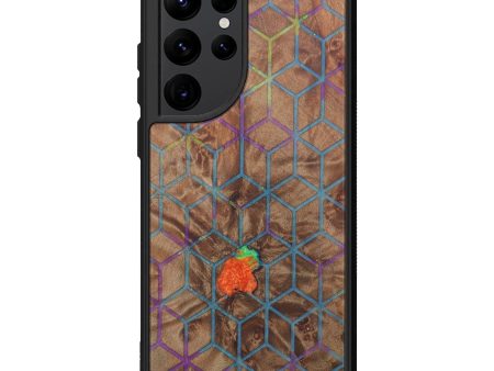 Galaxy S22 Ultra Wood+Resin Phone Case - Felipe (Artist Pick, 602666) For Discount