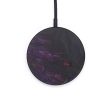 Circle Wood+Resin Wireless Charger - Tamiko (Pure Black, 597723) For Sale