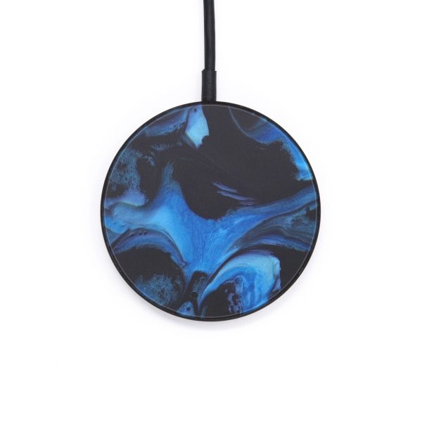 Circle ResinArt Wireless Charger - Evangelo (Dark Blue, 597807) Online Hot Sale