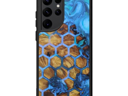 Galaxy S22 Ultra Wood+Resin Phone Case - Aidan (Pattern, 597632) Online Sale