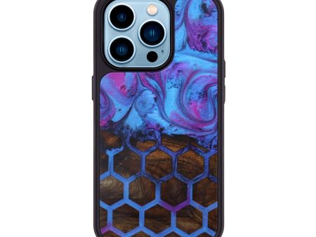 iPhone 14 Pro Wood+Resin Phone Case - Aartjan (Pattern, 599626) Online Hot Sale