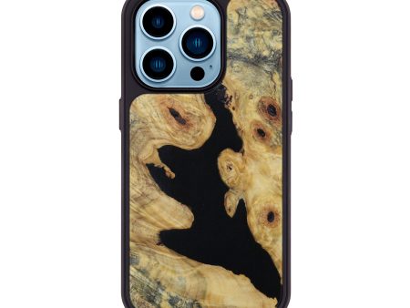 iPhone 14 Pro Burl Wood Phone Case - Marc (Buckeye Burl, 601397) Supply