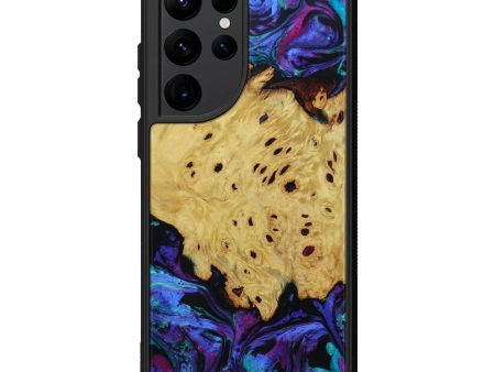 Galaxy S22 Ultra Wood+Resin Phone Case - Anil (Artist Pick, 601322) Sale