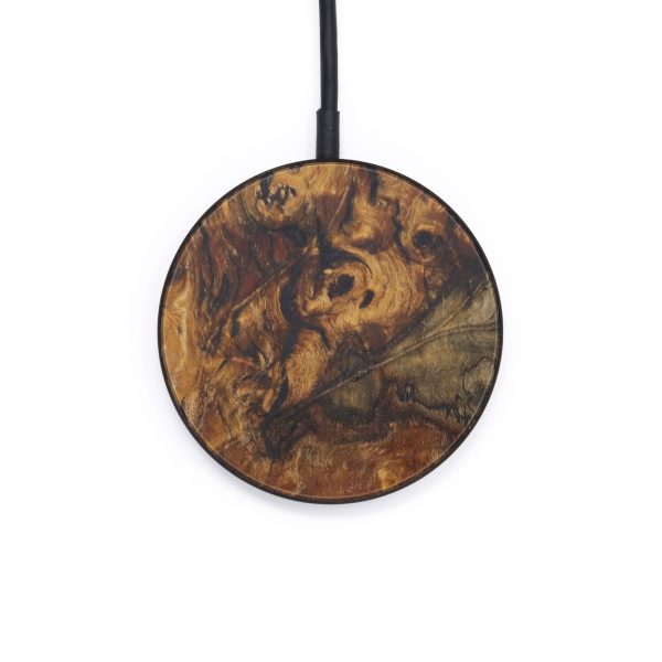 Circle Burl Wood Wireless Charger - Skip (Buckeye Burl, 599272) Online