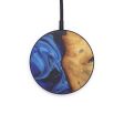 Circle Wood+Resin Wireless Charger - Cristie (Dark Blue, 599293) Discount