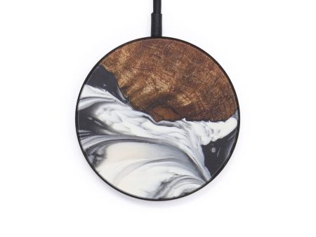 Circle ResinArt Wireless Charger - Betsy (Black & White, 599192) Discount