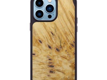 iPhone 14 Pro Max Burl Wood Phone Case - Cecelia (Buckeye Burl, 596833) For Cheap