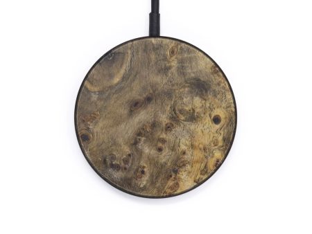 Circle Burl Wood Wireless Charger - Vitia (Buckeye Burl, 599336) Online