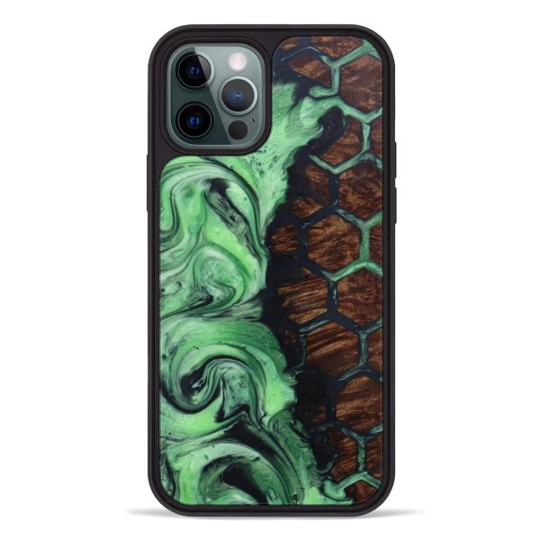 iPhone 12 Pro Wood+Resin Phone Case - Nga (Pattern, 599633) Online Hot Sale