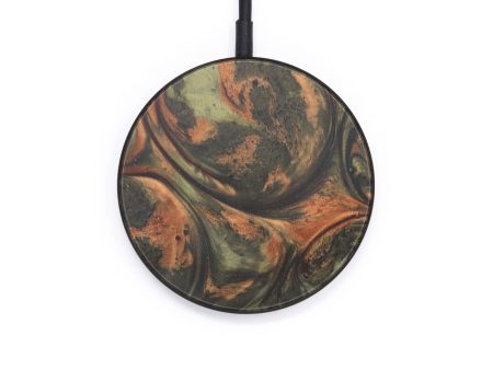 Circle ResinArt Wireless Charger - Norikazu (Dark Green, 600189) Supply