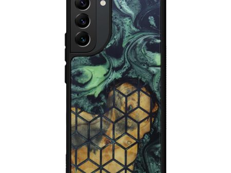 Galaxy S22 Plus Wood+Resin Phone Case - Gratiana (Pattern, 597930) on Sale