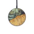 Circle Wood+Resin Wireless Charger - Hanhb (Dark Green, 599312) Hot on Sale