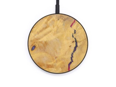 Circle Burl Wood Wireless Charger - Zhanna (Buckeye Burl, 599222) Supply